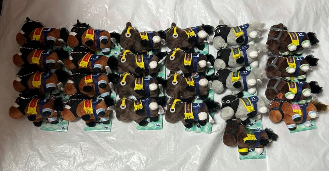 新品全6種59体セット サラブレッドコレクション ぷちマスコットボールチェーン２