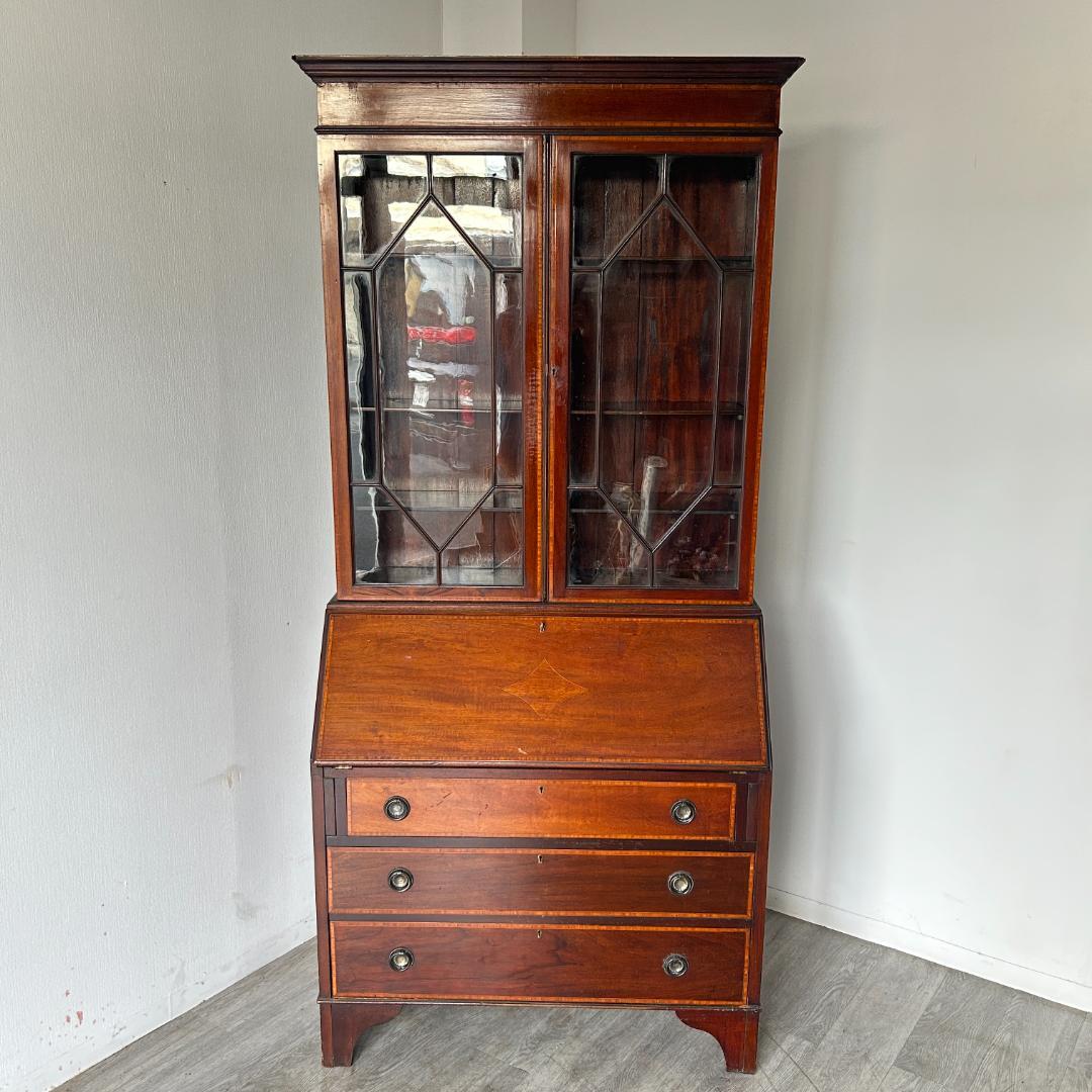 イギリス アンティーク家具 ビューローブックケース 1930年頃 881A