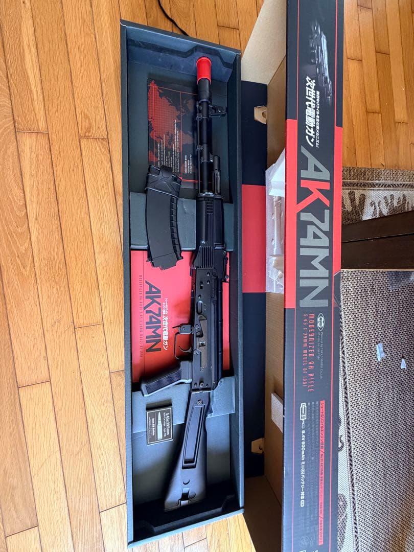 AK74MN 次世代電動ガン マガジン付き