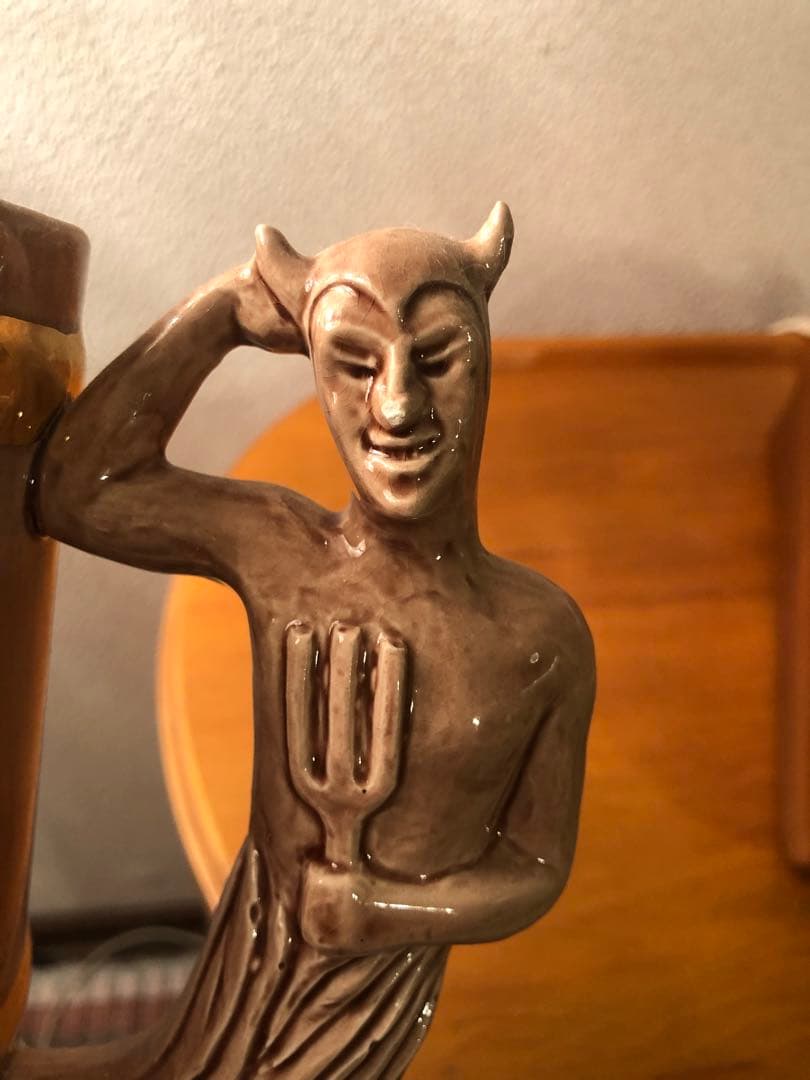 ビンテージ　40s デビル　悪魔　ミッドセンチュリー　インダストリアル　レトロ