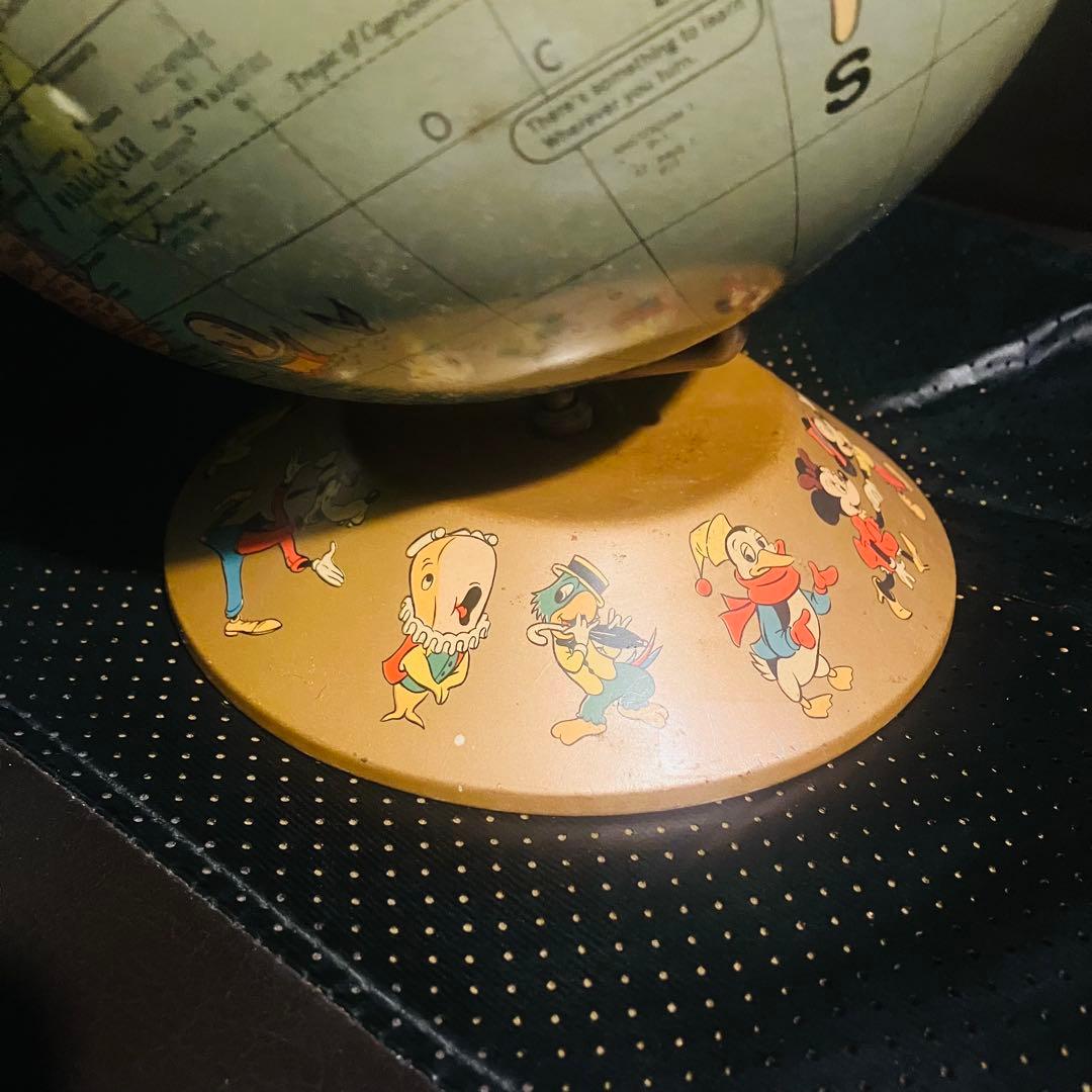 激レア 60's Rand McNally ディズニー 地球儀
