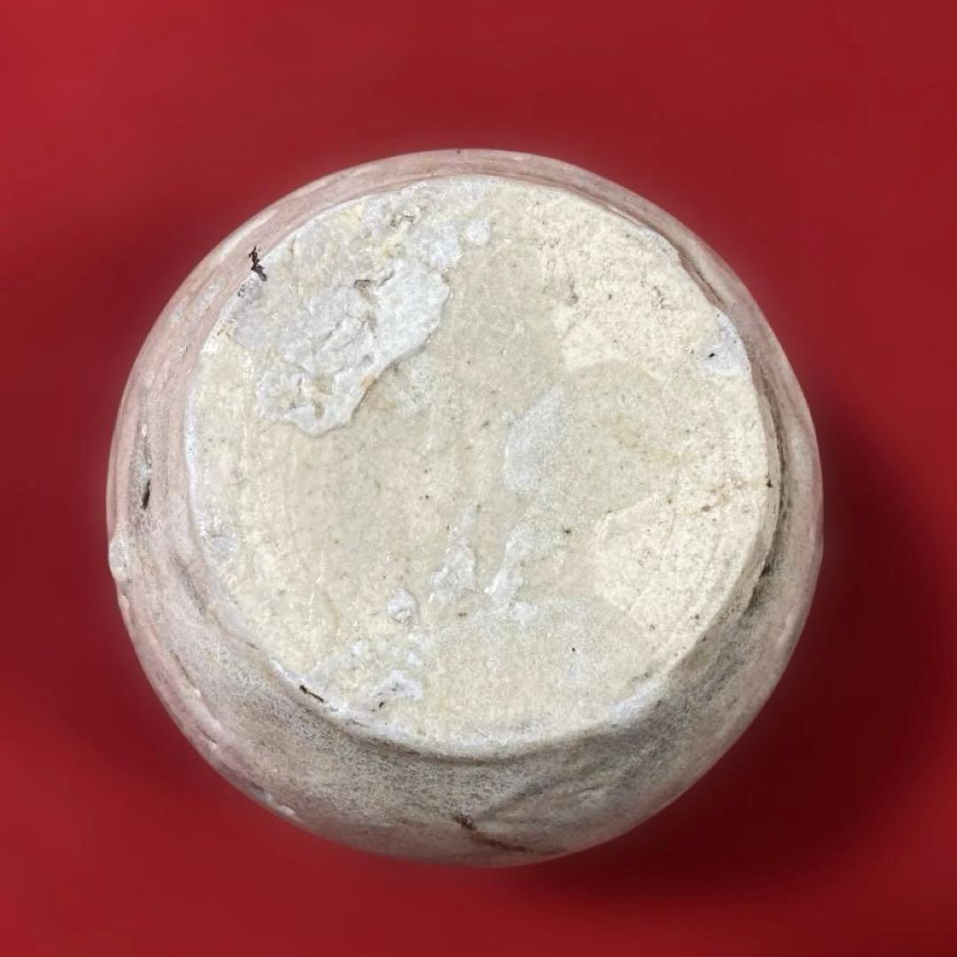 J-43 高麗油壷　李朝　紛青沙器　古壺　骨董品　インテリア雑貨　美術品　工芸品