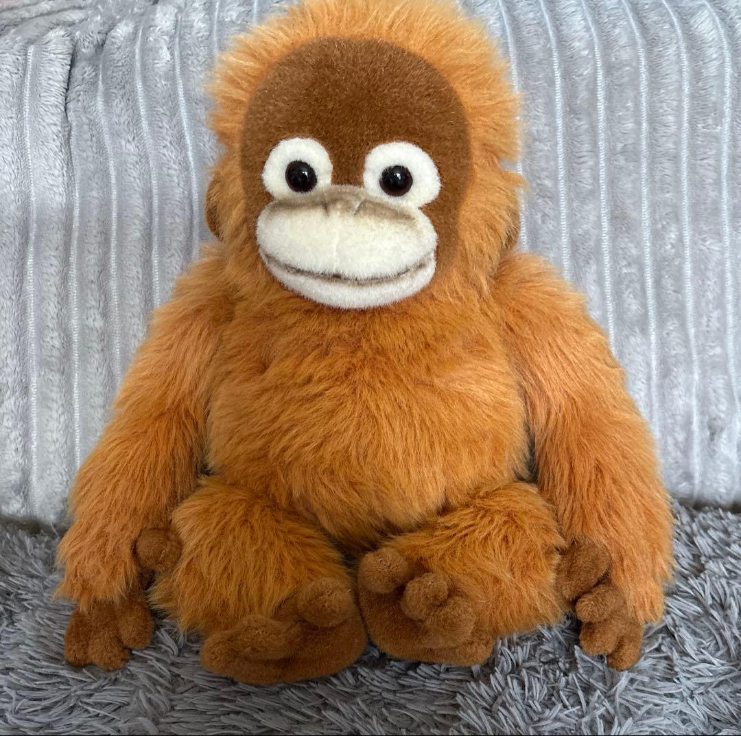 ナカジマコーポレーション オランウータン ぬいぐるみ 大小セット レトロ レア