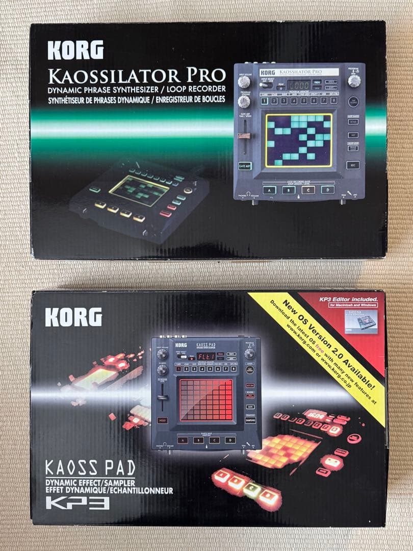 お*な様 KORG KAOSSILATOR PRO ＋ KAOSS PAD KP