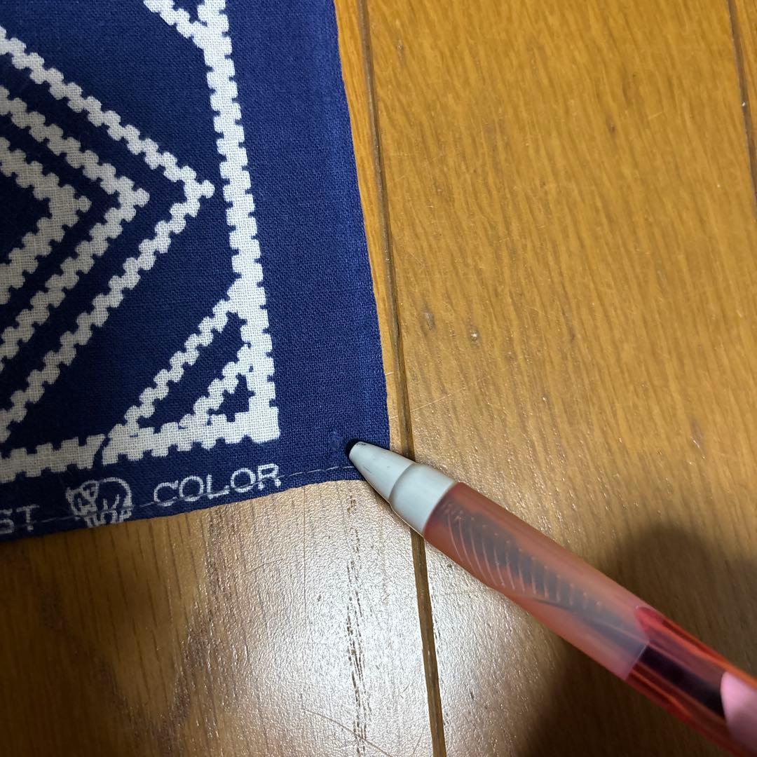 30s40s ヴィンテージバンダナ　エレファントブランド　両耳 下鼻