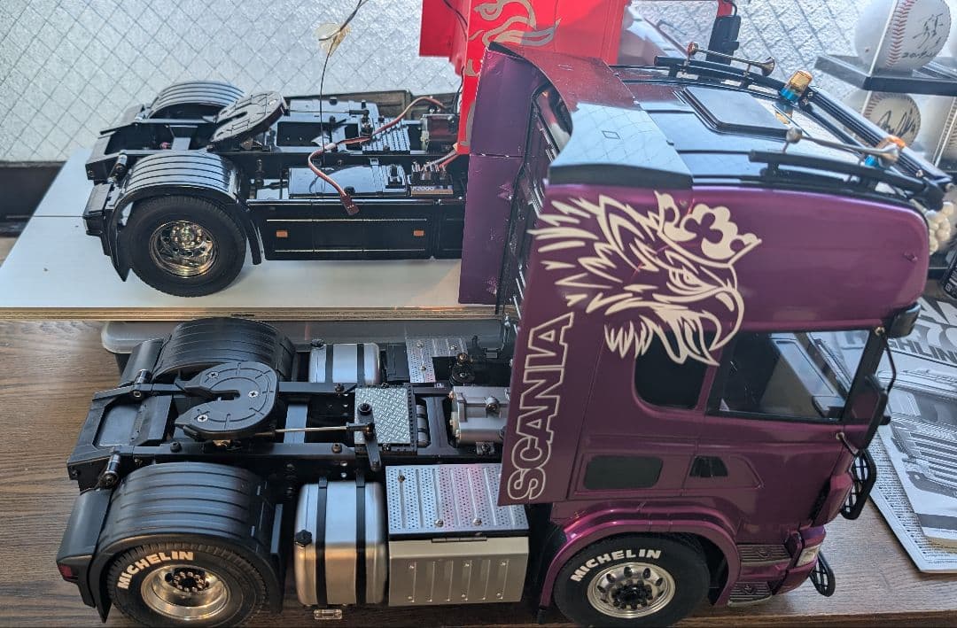 タミヤ 1/14 スカニア カスタム フルオペ 4×2 MFC-03