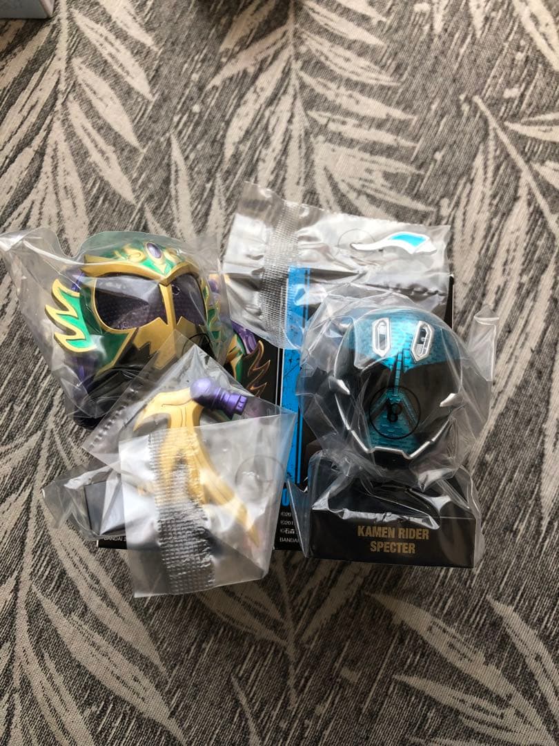 仮面ライダーマスクコレクション&仮面之世界マスカーワールド18種セット