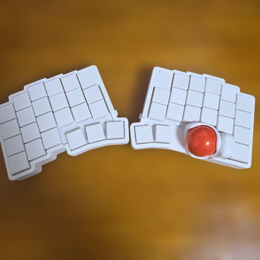 roBa 無線化 Keyball39 ホワイト