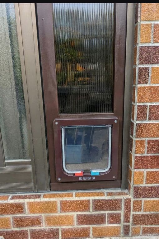 [行って帰る君]　ペットドア　ペット スルー　新年キャンペーン中