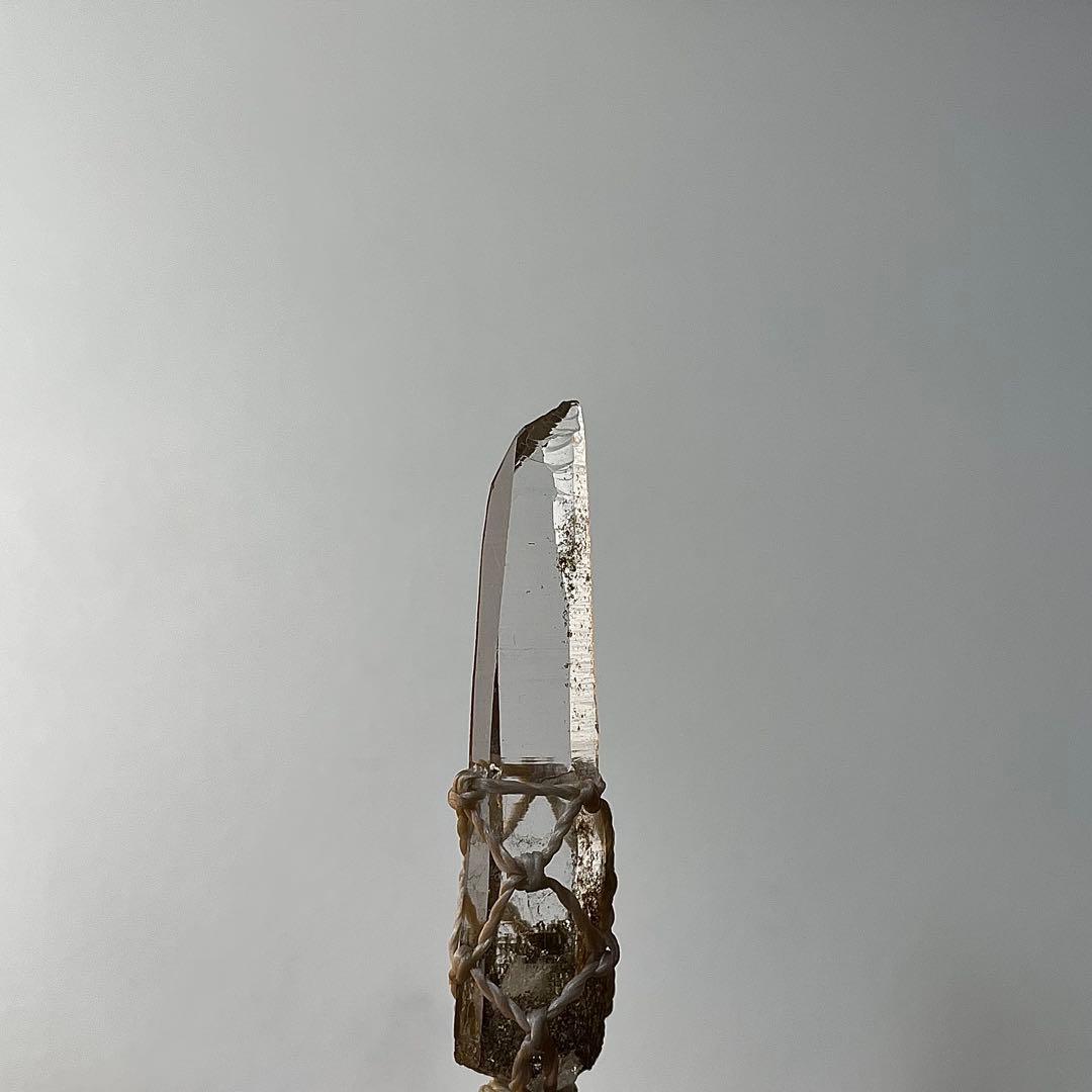 ヒマラヤ水晶 ガネッシュヒマール ＊ マクラメペンダント ネックレス 52