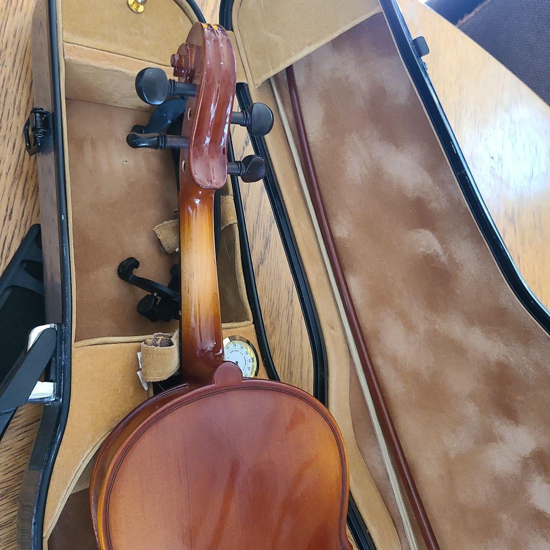 1/2 バイオリンケース シルバー ハードケース