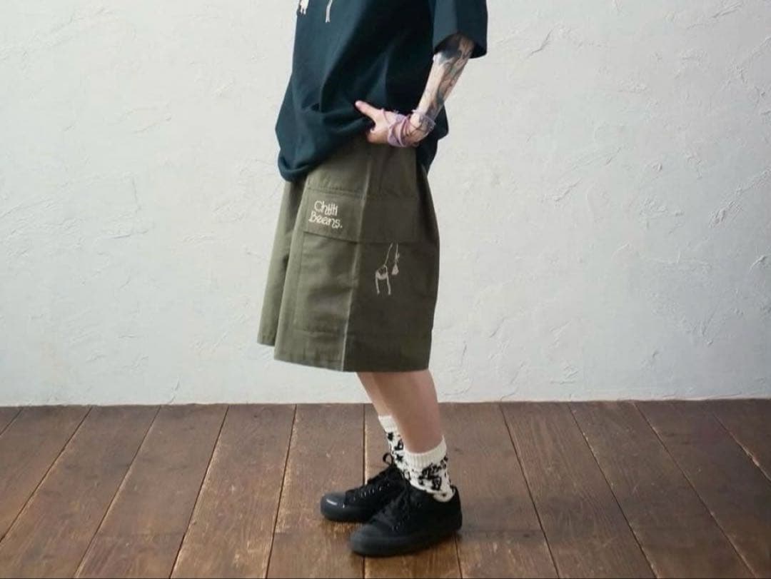 Chilli Beans. ハーフカーゴパンツ