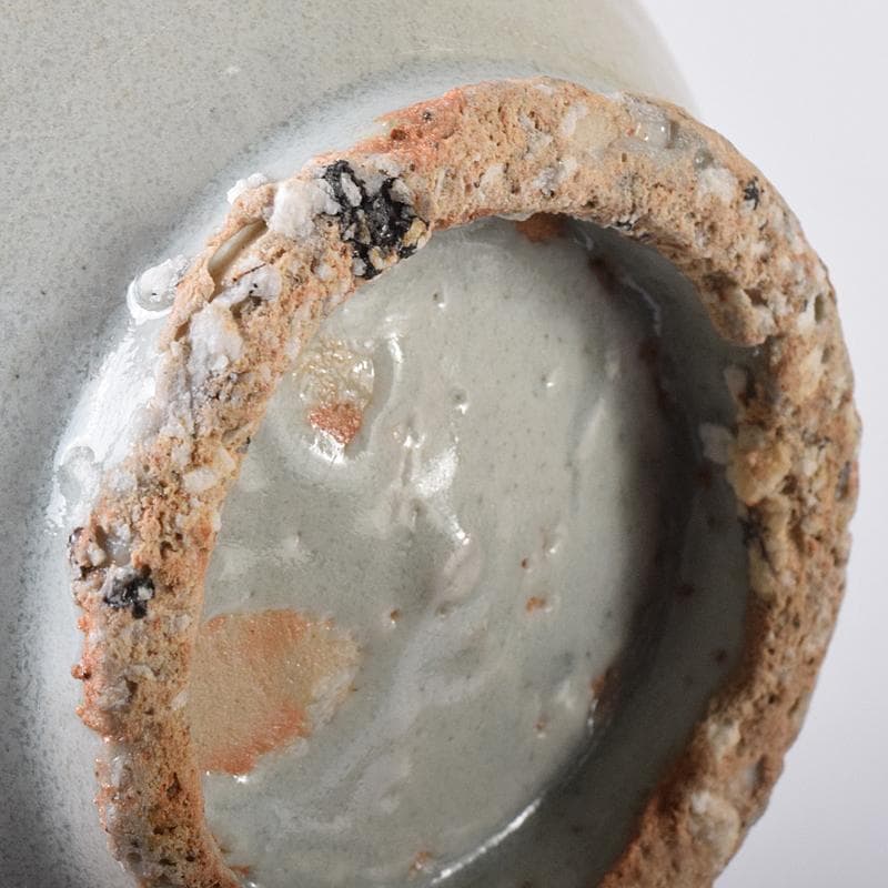 朝鮮美術　李朝　白磁　小壷　M　R7842