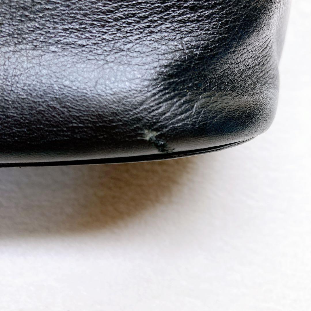 ✨綺麗✨CELINE セリーヌ サークルロゴ 2wayショルダーバッグ ブラック