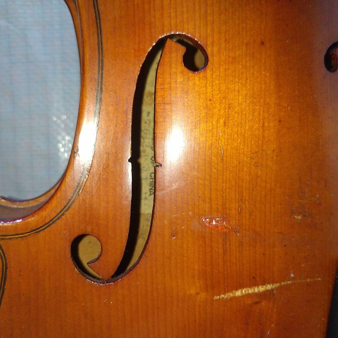 ジャンク品　バイオリン ヴァイオリン 楽器 弦楽器 音楽 中華人民共和国製造
