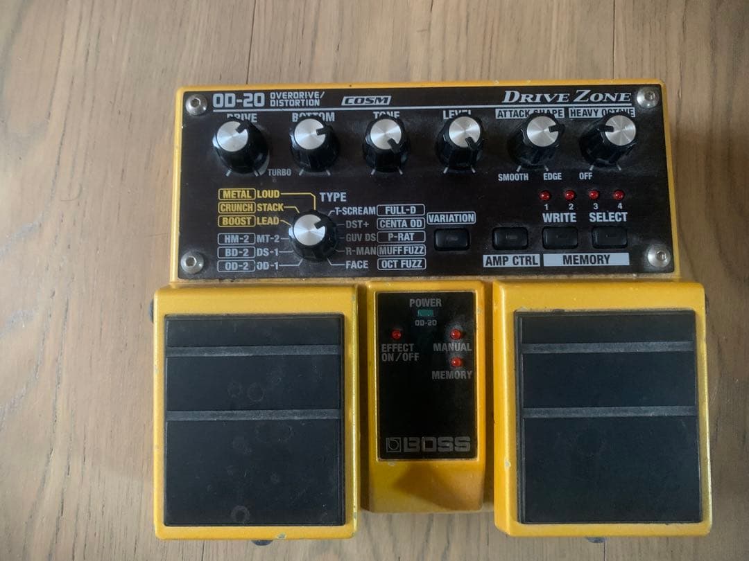 BOSS OD-20 オーバードライブ/ディストーション