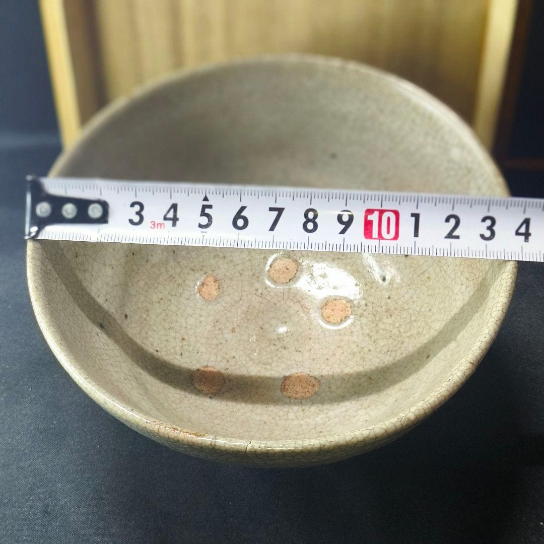 茶道具 井戸茶碗 李朝青磁 貫入入り 朝鮮王朝古美術 骨董 時代物 旧家蔵出し