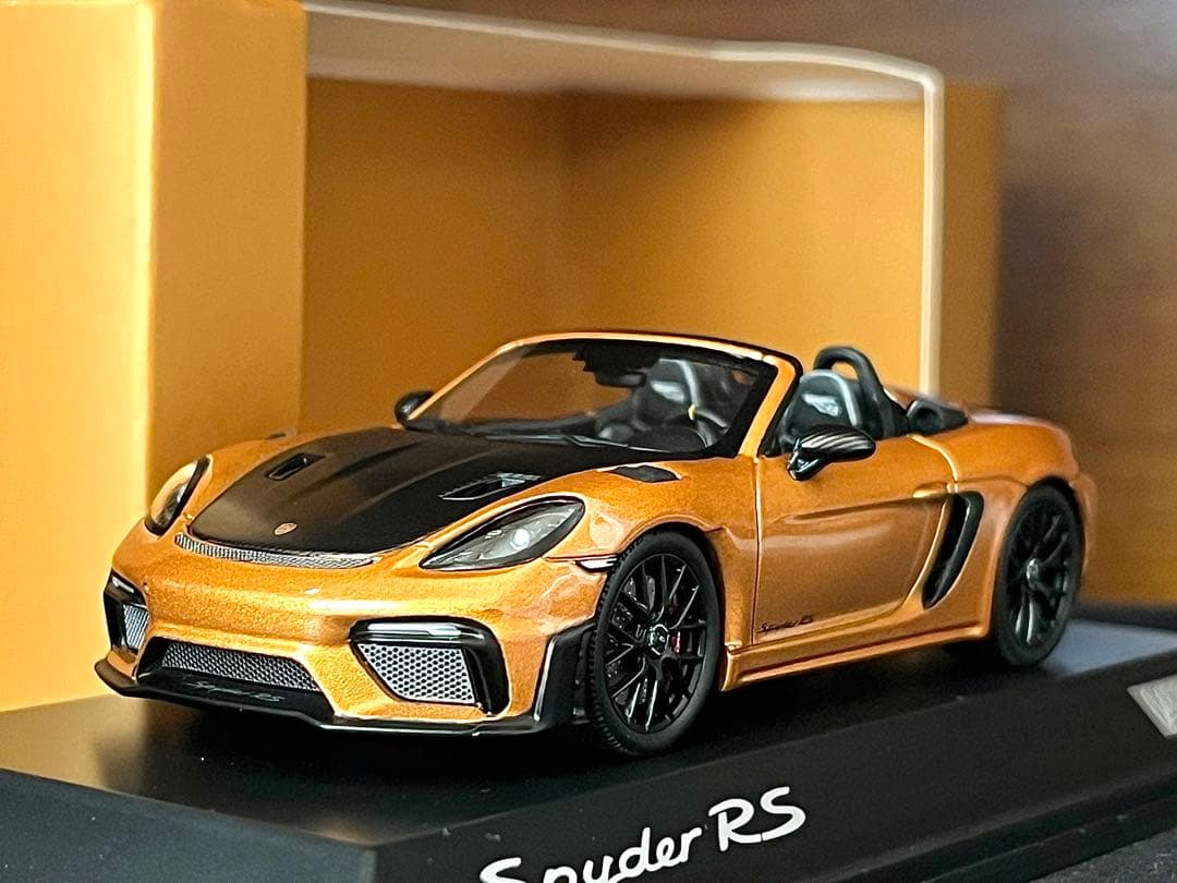 1/43 特注 スパーク ポルシェ 718 982 スパイダー RS ゴールド