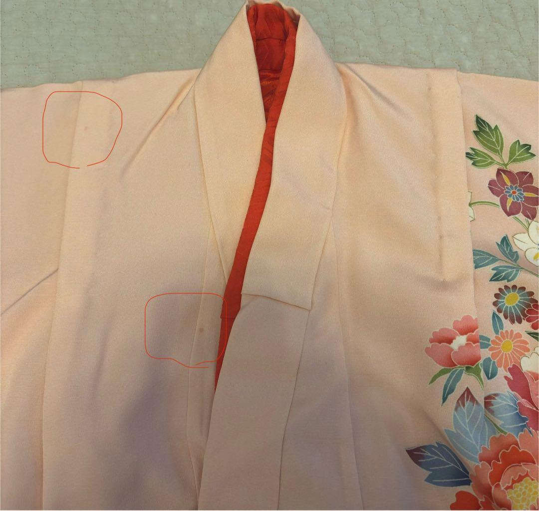 7歳　七五三　正絹　お着物セット