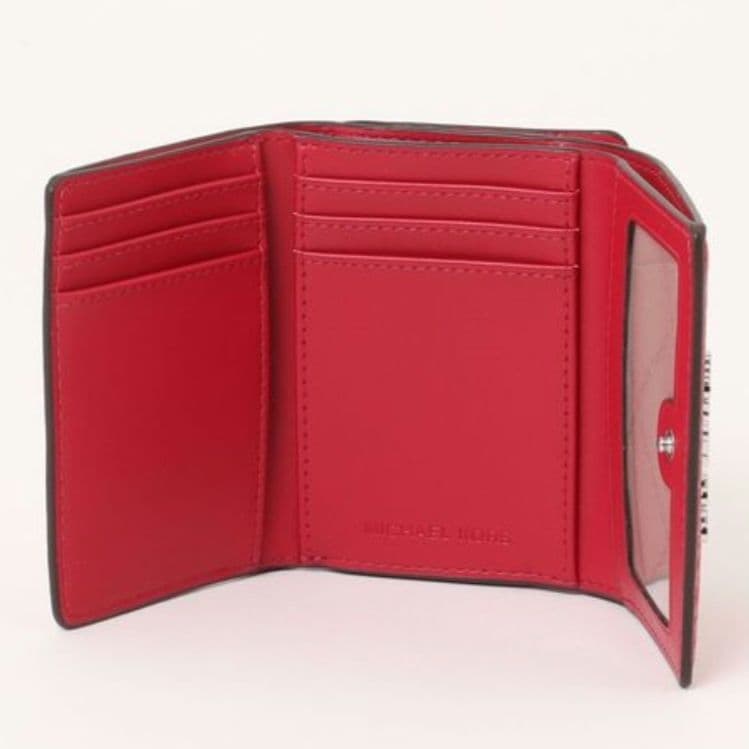 MICHAEL KORS ラズベリー 三つ折り財布