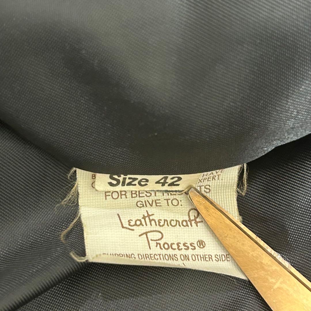 【希少サイズ42】ショット 141 シングルライダース レザージャケット XL