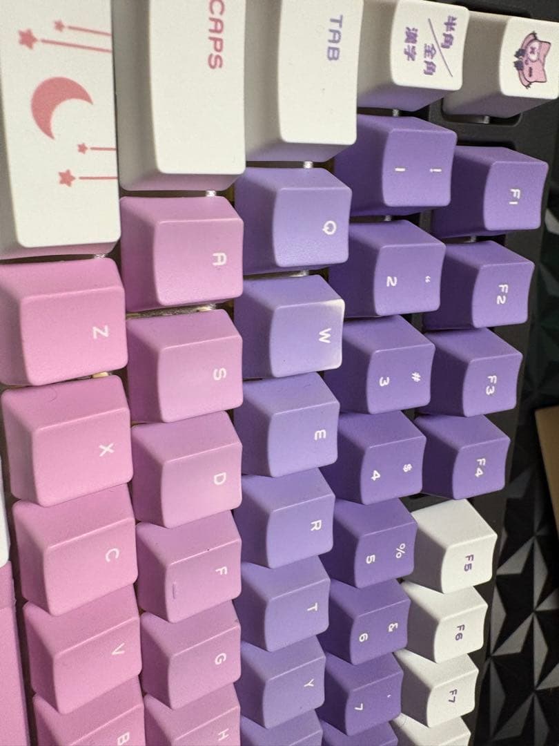 ぶいすぽキーボード 紫宮るな Edition