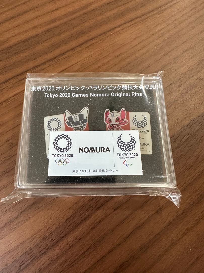 非売品　野村證券　オリンピックバッジ