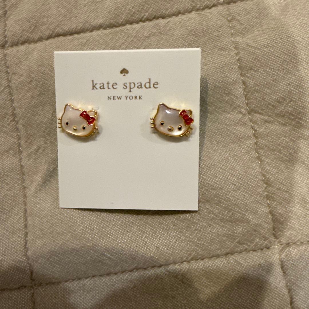 kate spade ハローキティ ピアス　未使用