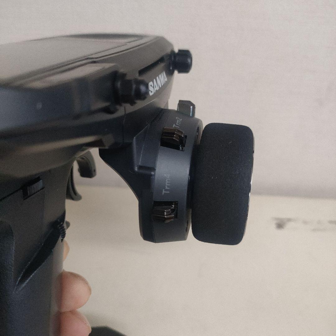 【使用少、美品】サンワM17プロポ、RX493受信機セット、プロポバック付き