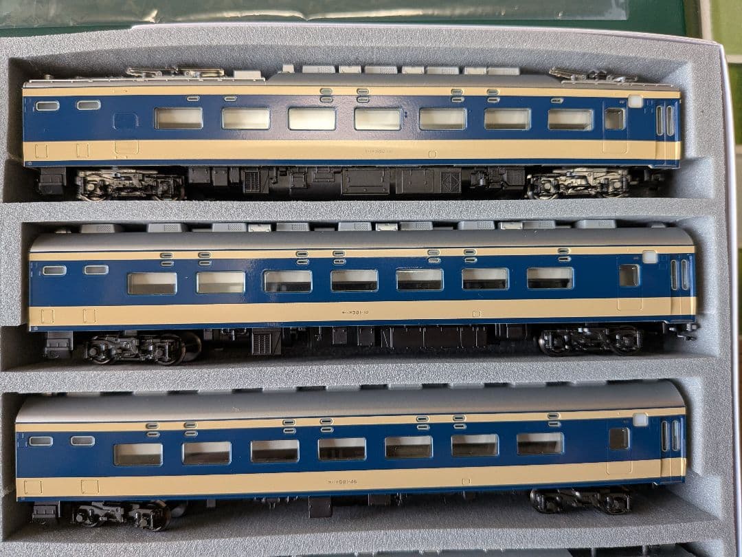 KATO【自作室内灯入り581/583系】10-1717等　計12両