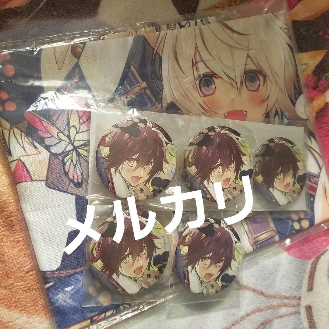 榎本峰雄 セット 冬の市 幼少 缶バッジ 布ポスター Collar×Malice