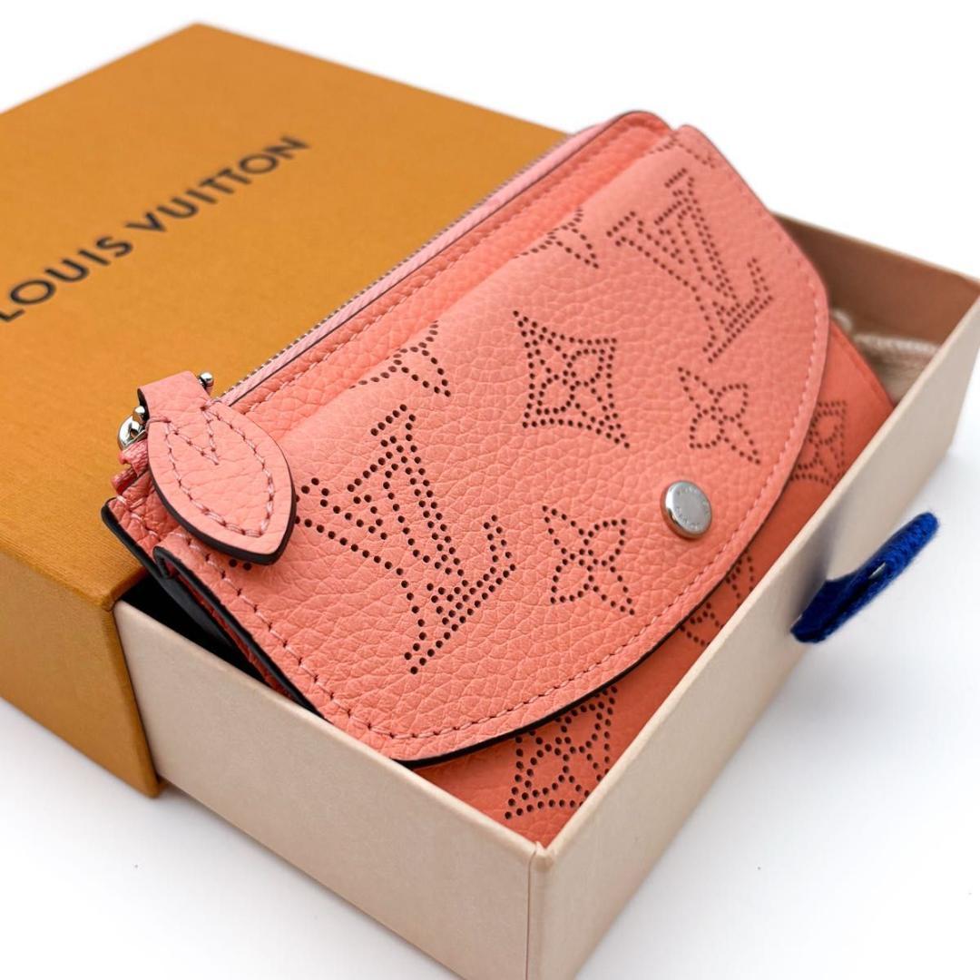 【ほぼ未使用】ルイヴィトン モノグラム マヒナ ポルトカルト レクト ヴェルソ