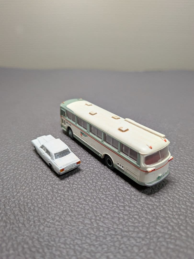 No.63鉄道Nゲージジオラマ車両、バス、車付き