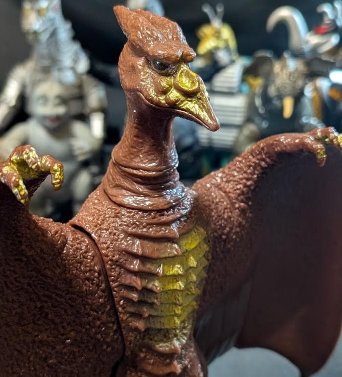 昭和ゴジラ・ミニラ・バラゴン・モゲラ・メカゴジラ他（バンダイ）ソフビ９体セット