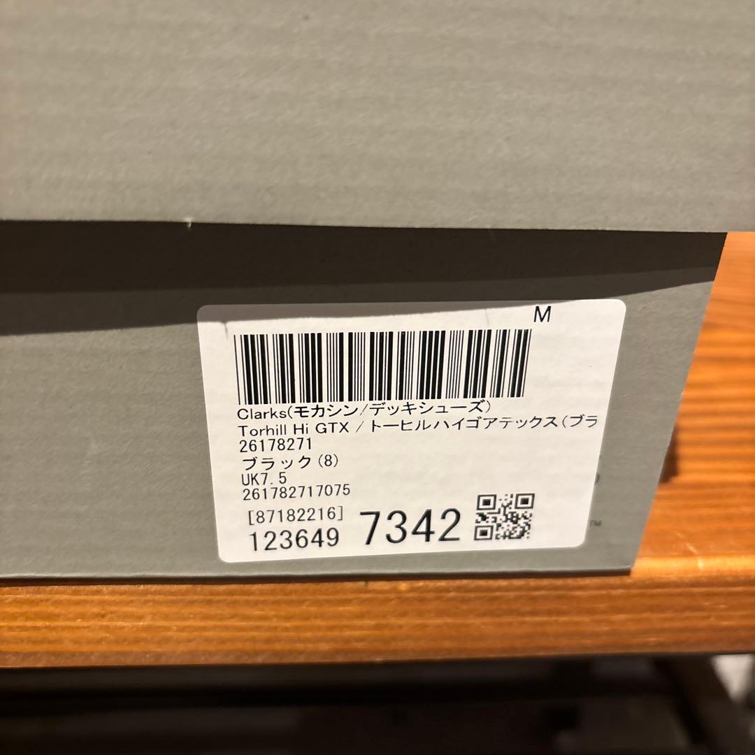 Clarks Torhill Hi GTX トーヒルハイGORE-TEX