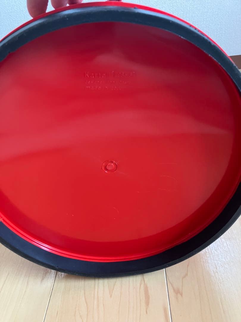 【美品】Kartell カルテル社　コンポニビリ3段 レッド