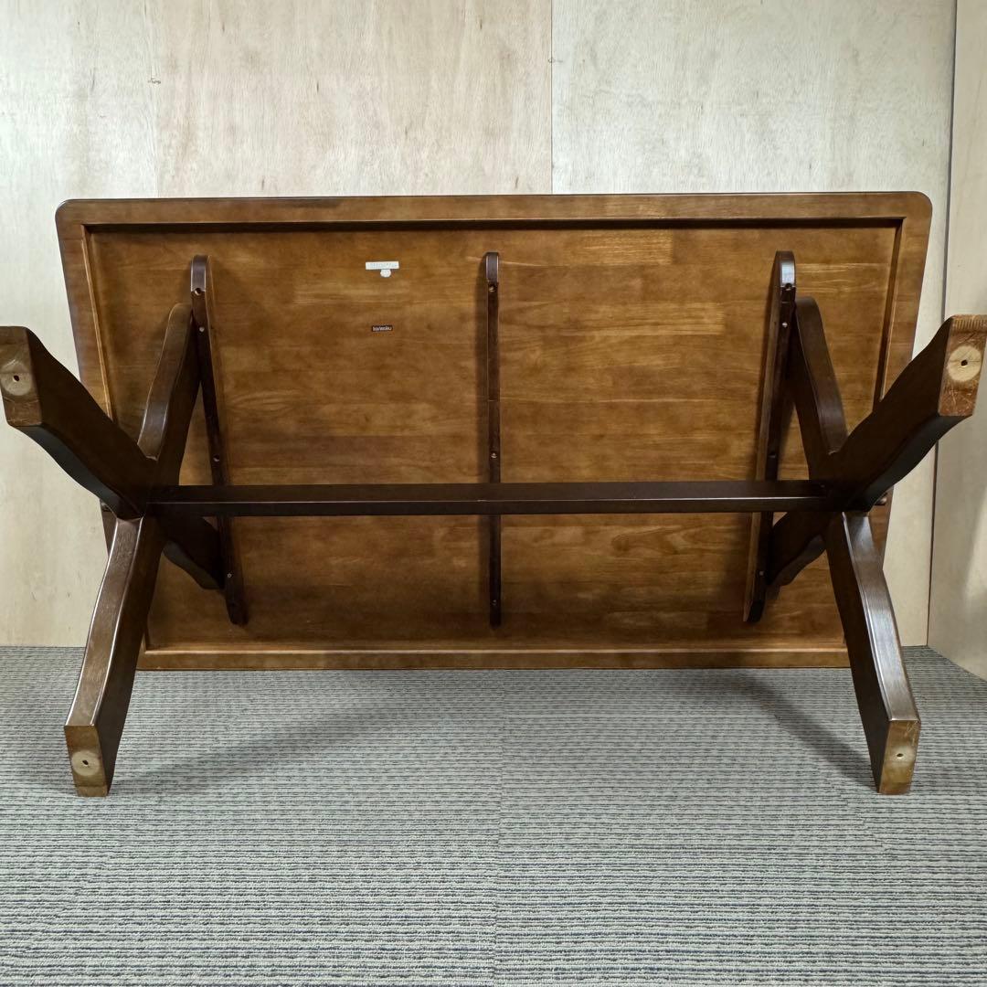 カリモク ルスティック ダイニングテーブル 大 ビンテージ 引き取り値下げ有り