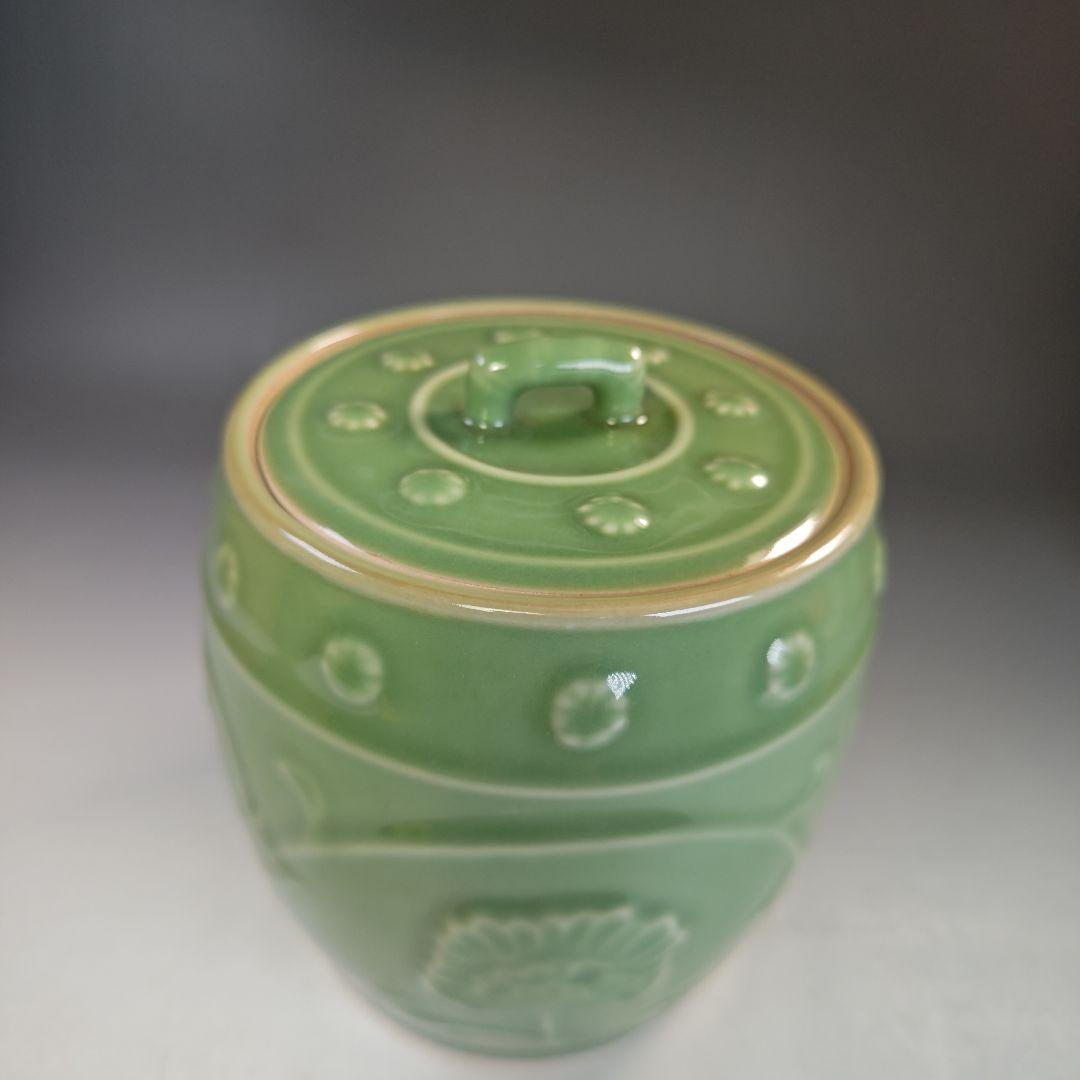 イ890 皆具『平安　手塚祥堂』『天竜寺唐草文　台子　皆具　共箱』茶道具