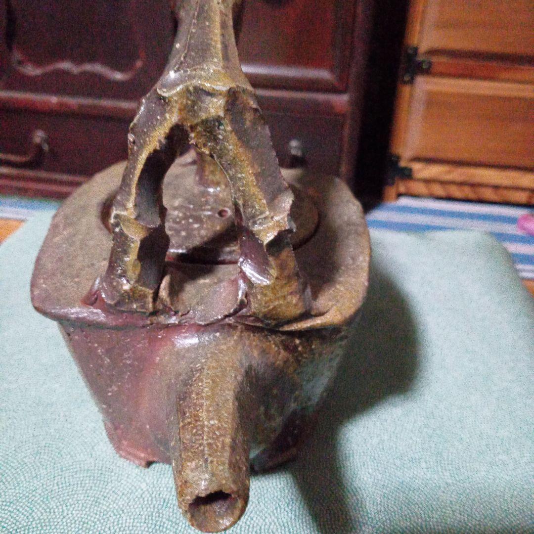 茶道具　備前焼　急須　水差し　竹内靖之