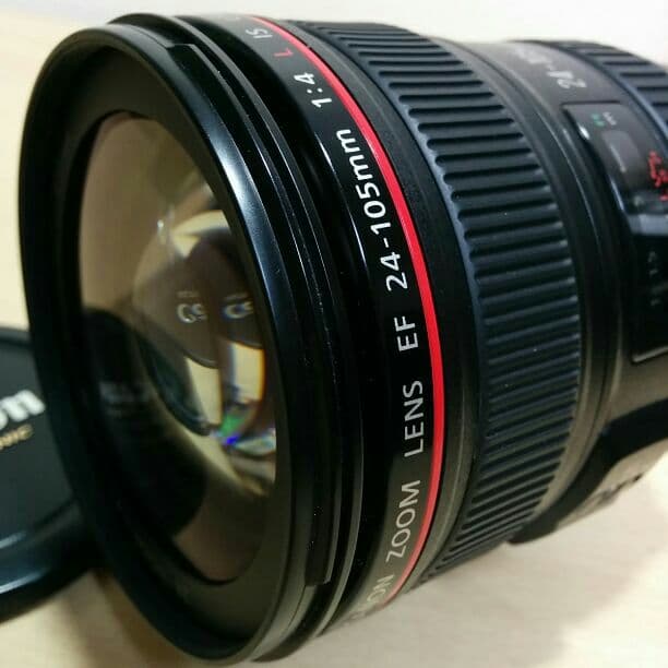 美品 高級レンズ Canon EF24-105mm F4 L ISM