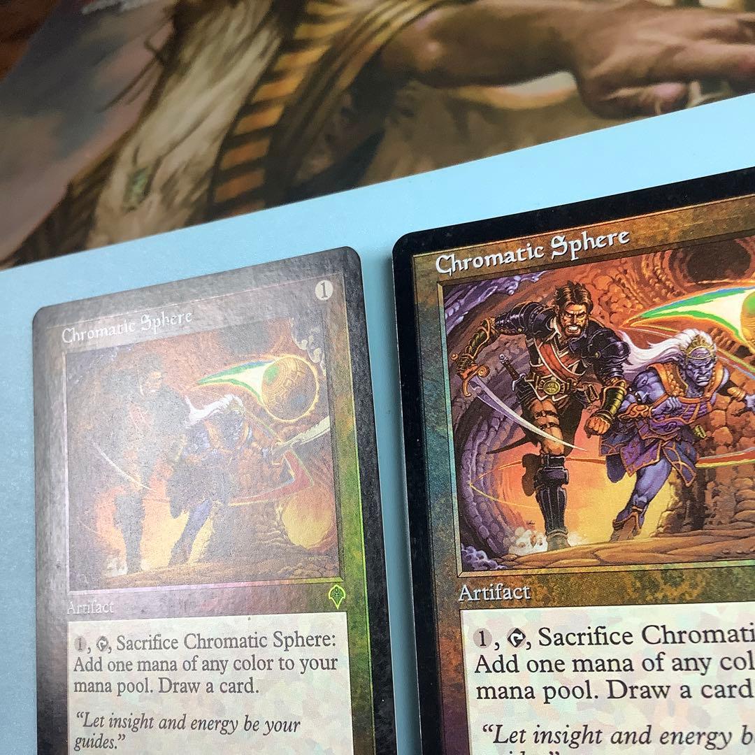 彩色の宝球/Chromatic Sphere INV英語foil4枚セット