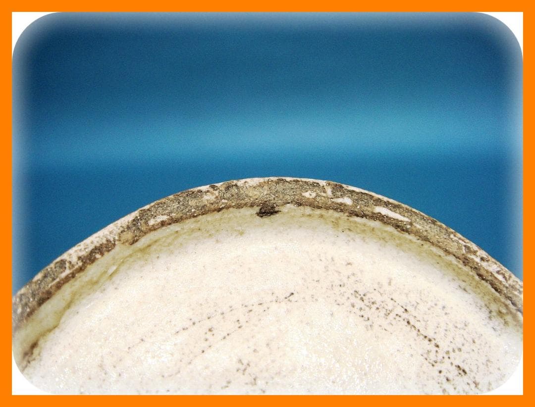 561『蝙蝠 菖蒲 蕎麦猪口』　/骨董品 古美術 アンティーク 古玩