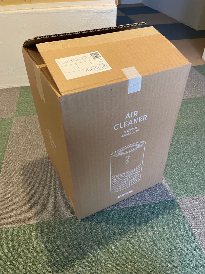 【新品】IRIS OHYAMA 空気清浄機 AAP-S20B アイリスオーヤマ