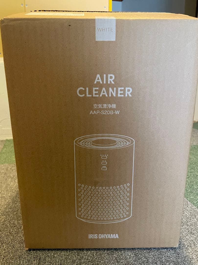 【新品】IRIS OHYAMA 空気清浄機 AAP-S20B アイリスオーヤマ