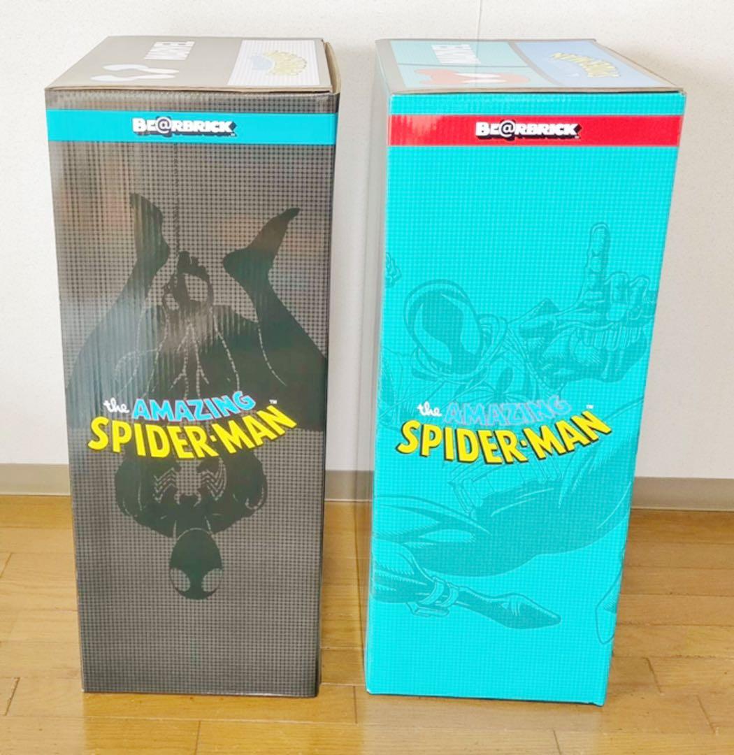 新品 BE@RBRICK SPIDER-MAN 2体セット 1000% 正規品