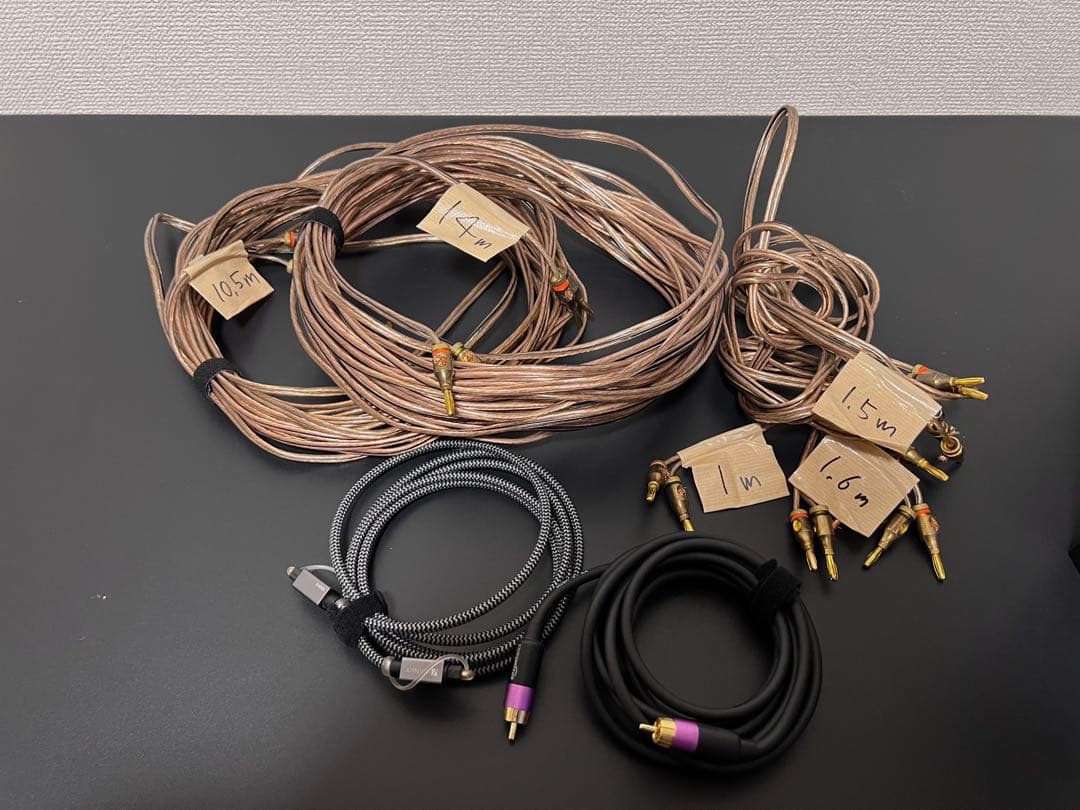 美品 YAMAHA RX-V385 他5.1ch 純正スピーカーセット +付属品