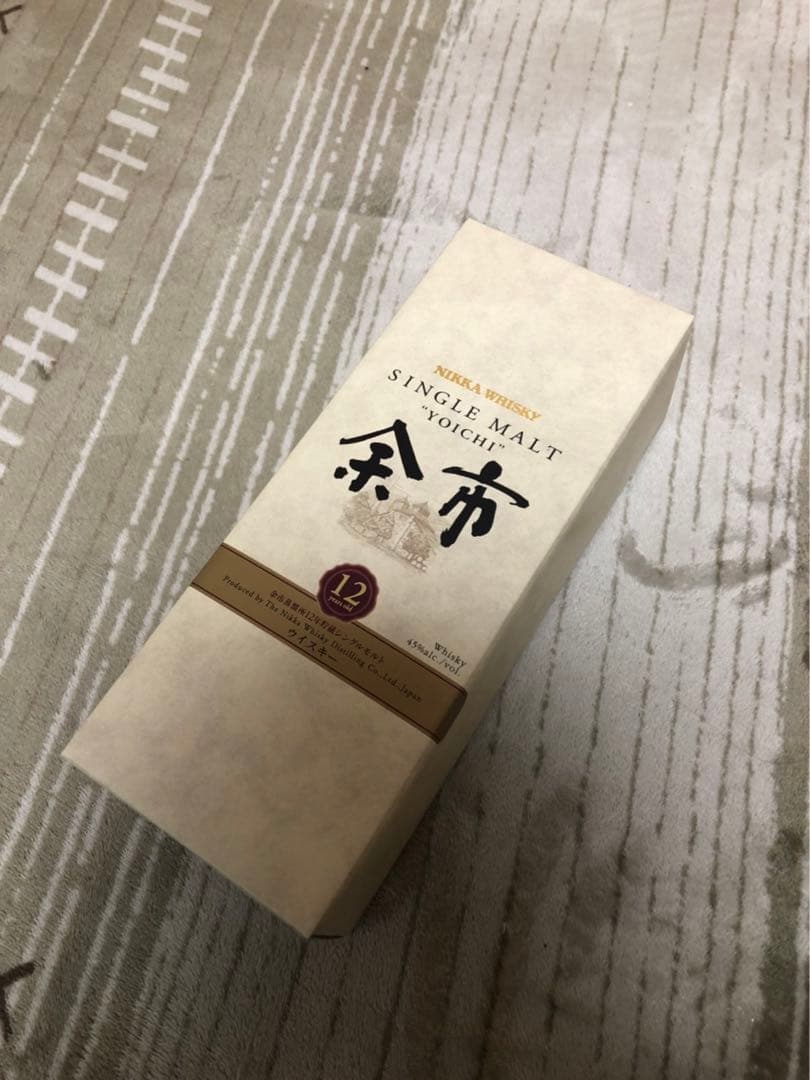 余市12年　新品未開栓品　化粧箱付き