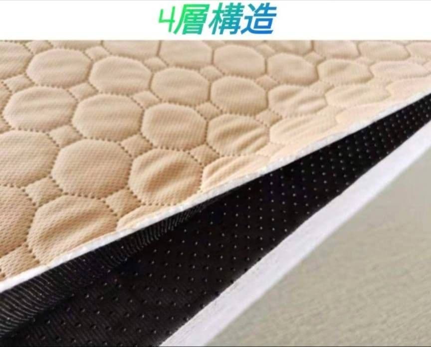 【新品】トイレ　ペットシート　吸水　おしっこ　犬　猫　2枚組　洗える　グレー