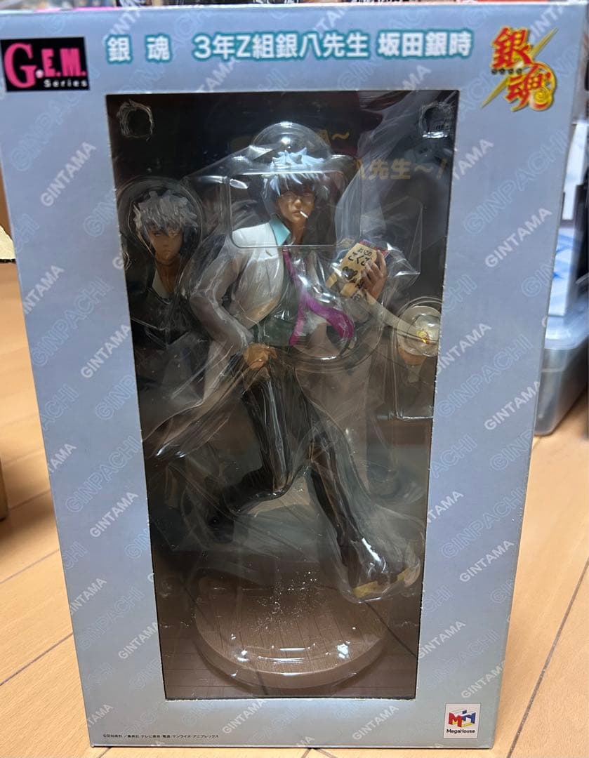 【希少】銀魂 未開封 3年Z組 銀八先生 g.e.m.メガハウス フィギュア