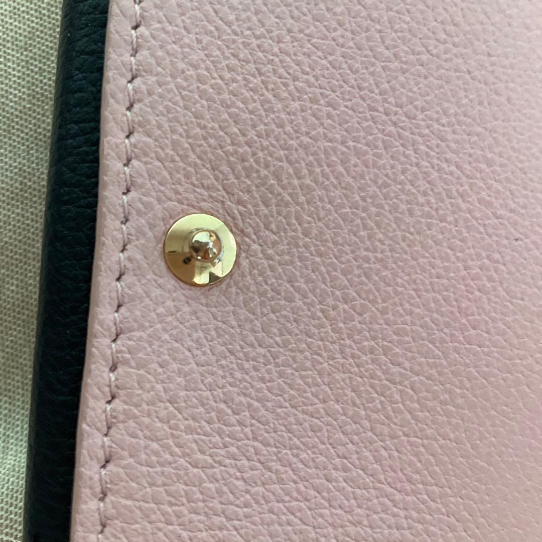 LOUIS VUITTON ポルトフォイユ ロックミニ ベージュ ブラック